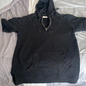 Black QuarterZip Shirt